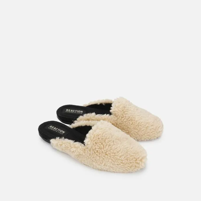 Viv Cozy Slide Slipper Natural Women Kenneth Cole Flats