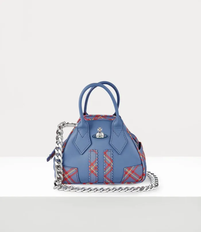 Vivienne Westwood Handbags Women Mini Yasmine Chain Bag Blue