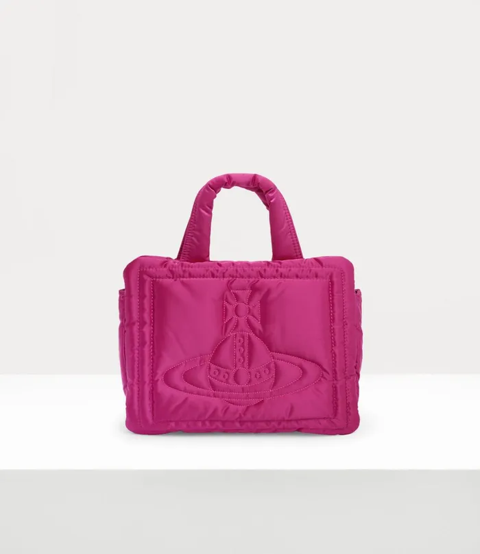 Vivienne Westwood Handbags Women Small Margaret Square Bag Fuchsia