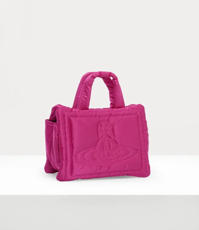 Vivienne Westwood Handbags Women Small Margaret Square Bag Fuchsia