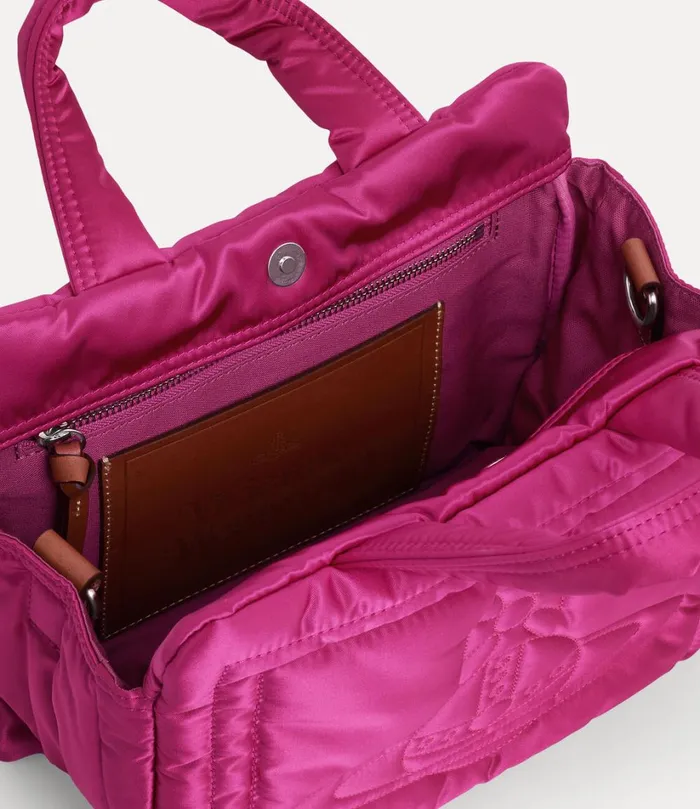 Vivienne Westwood Handbags Women Small Margaret Square Bag Fuchsia