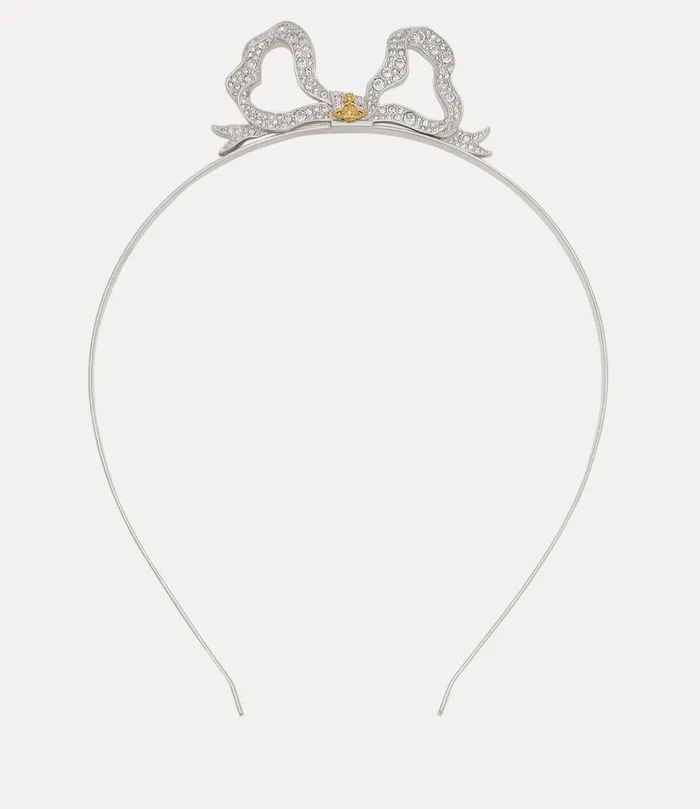 Vivienne Westwood Other Jewellery Women Bow Alice Band Platinum Gold Crystal Crystal