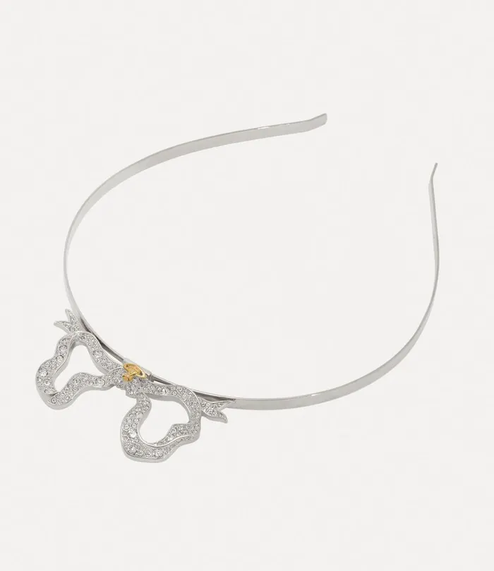Vivienne Westwood Other Jewellery Women Bow Alice Band Platinum Gold Crystal Crystal