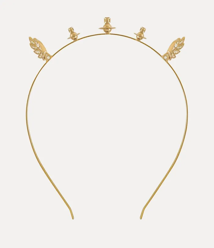 Vivienne Westwood Other Jewellery Women Cassendra Alice Band Gold Crystal Crystal
