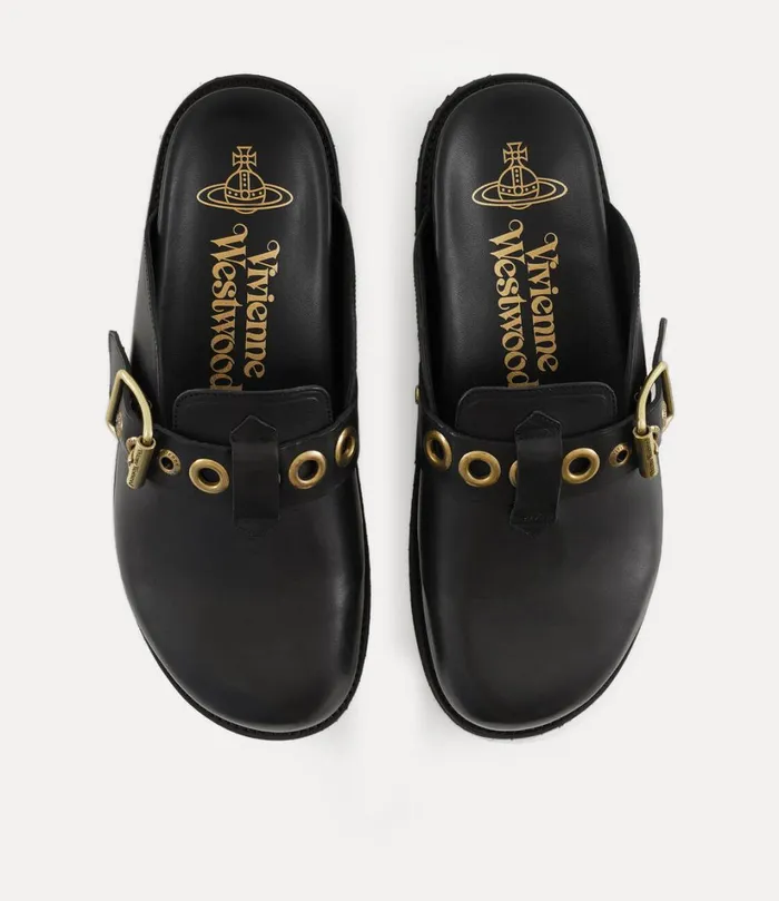 Vivienne Westwood Sandals Women New Oz Clogs Black