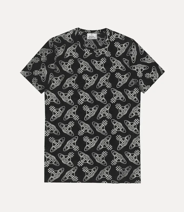 Vivienne Westwood Sweatshirts And TShirts WomenMen Orb Allover Undershirt Black Vivienne Westwood Sweatshirts And TShirts WomenMen Orb Allover Undershirt Black