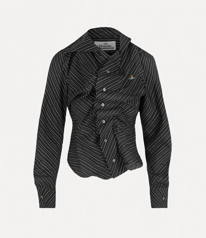Vivienne Westwood Tops And Shirts Women Drunken Shirt Black
