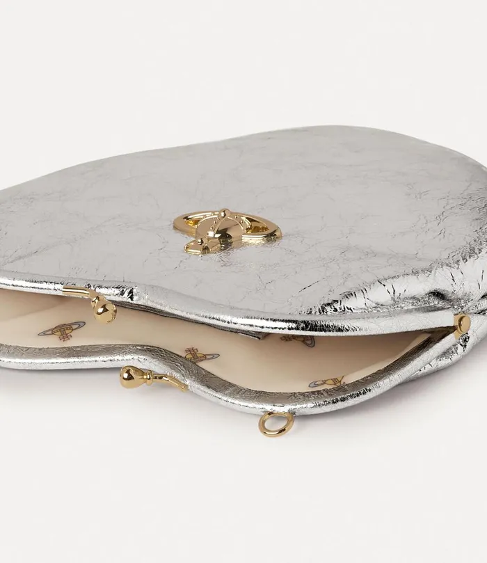 Vivienne Westwood Wallets And Purses Women Belle Heart Frame Purse Silver
