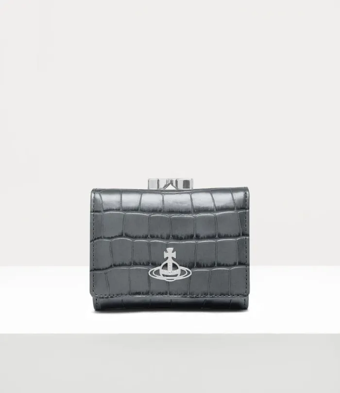 Vivienne Westwood Wallets And Purses Women Small Frame Wallet Anthracite