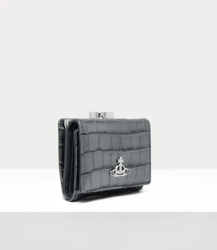 Vivienne Westwood Wallets And Purses Women Small Frame Wallet Anthracite