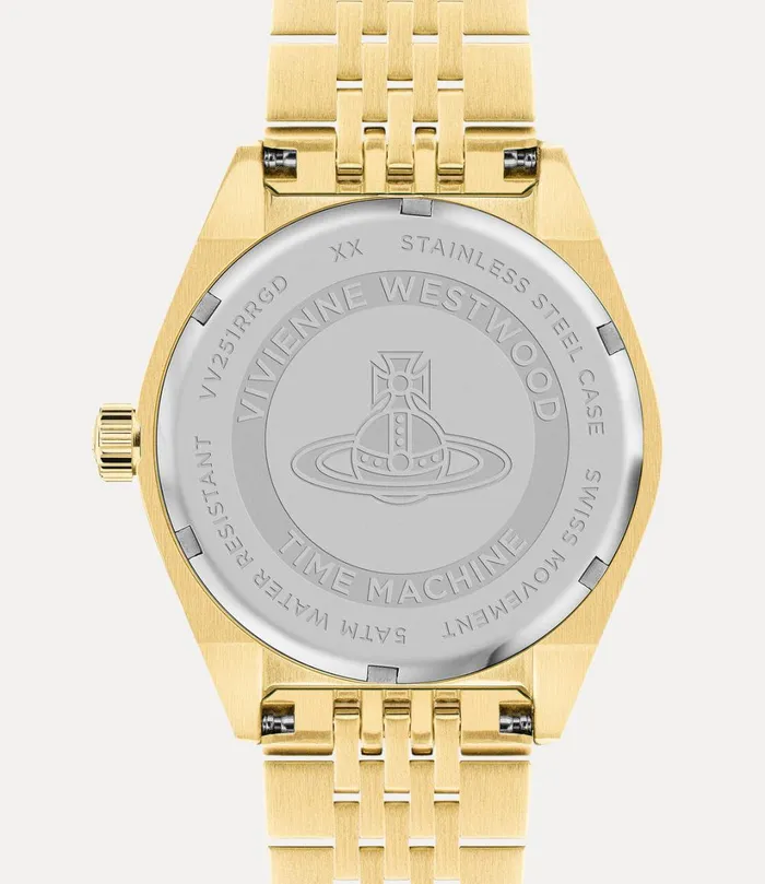 Vivienne Westwood Watches WomenMen Lady Sydenham Watch Goldpink