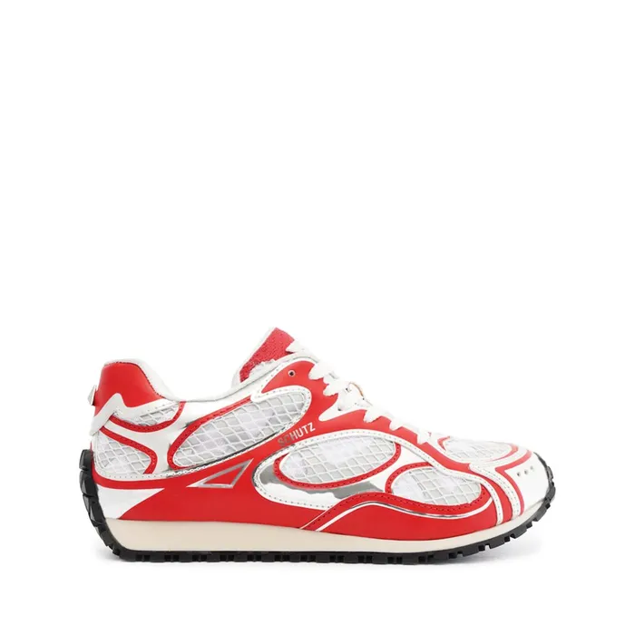 Wave Sneaker Red Women Schutz Shoes Sneakers