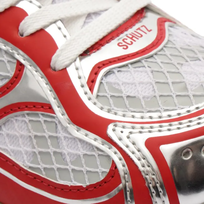 Wave Sneaker Red Women Schutz Shoes Sneakers