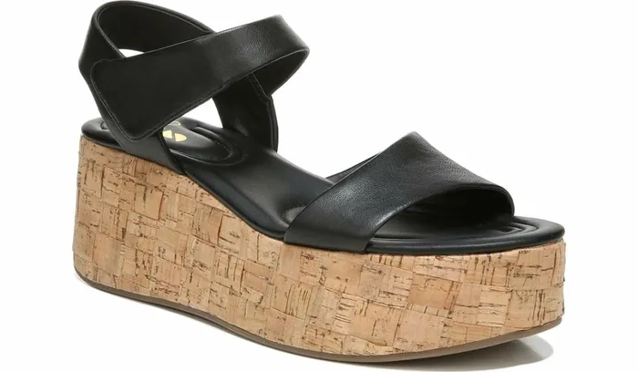 Wedge Sandals Women Franco Sarto Sarto Demi 2 Platform Wedge Sandal Black Leather Wedge Sandals Women Franco Sarto Sarto Demi 2 Platform Wedge Sandal Black Leather