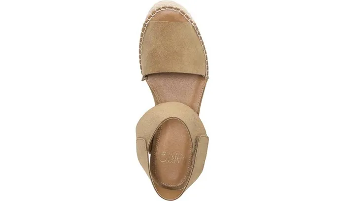 Wedge Sandals Women Franco Sarto Sarto Oak Espadrille Sandal Toasted Barley Suede Wedge Sandals Women Franco Sarto Sarto Oak Espadrille Sandal Toasted Barley Suede
