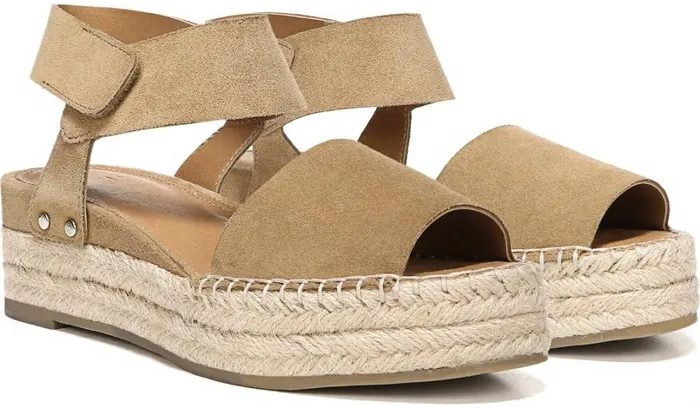 Wedge Sandals Women Franco Sarto Sarto Oak Espadrille Sandal Toasted Barley Suede Wedge Sandals Women Franco Sarto Sarto Oak Espadrille Sandal Toasted Barley Suede