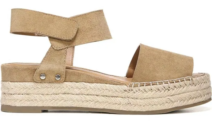 Wedge Sandals Women Franco Sarto Sarto Oak Espadrille Sandal Toasted Barley Suede Wedge Sandals Women Franco Sarto Sarto Oak Espadrille Sandal Toasted Barley Suede