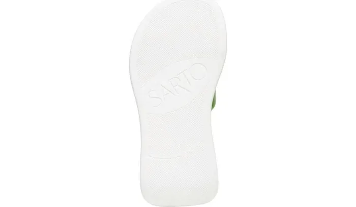 Wedge Sandals Women Franco Sarto Sarto Vina Platform Slide Sandal Acid Green Leather