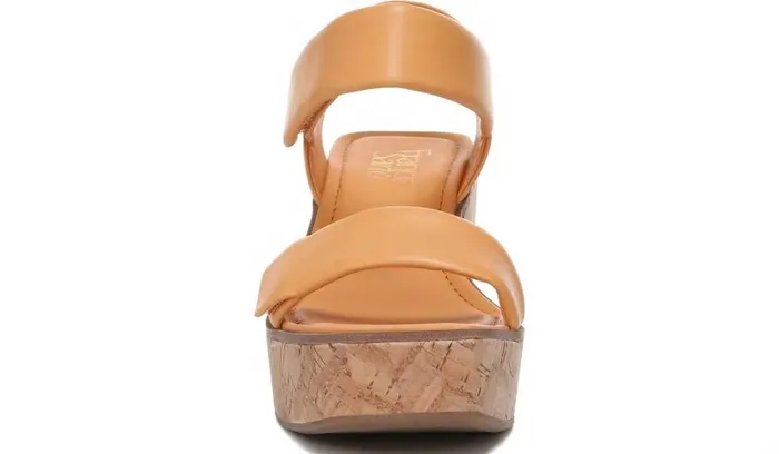 Wedges Women Franco Sarto Franco Sweety Platform Wedge Sandal Cantaloupe Leather