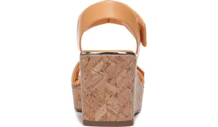 Wedges Women Franco Sarto Franco Sweety Platform Wedge Sandal Cantaloupe Leather
