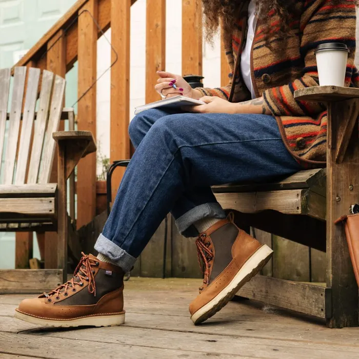 Westslope Brown Wedge Women Danner Boots