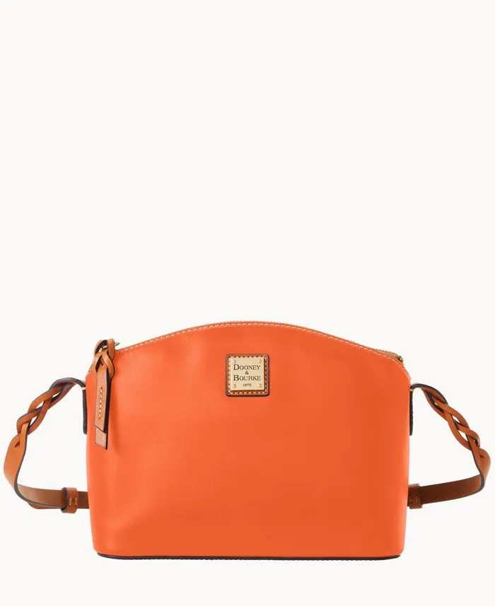 Wexford Leather Penny Crossbody Coral Woman Dooney and Bourke Crossbodies