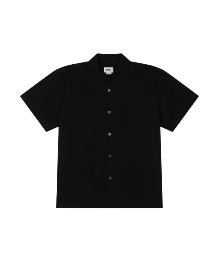 WIRE SS SHIRT Black Men TOPS OBEY Clothing