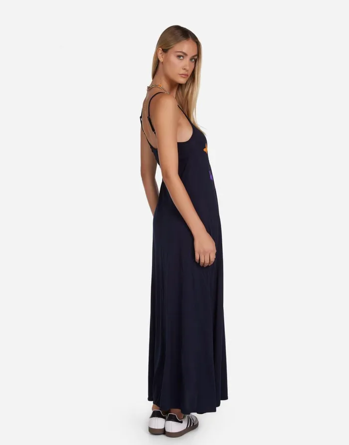 Women039s Berna Butterfly Eye Navy Lauren Moshi Dresses