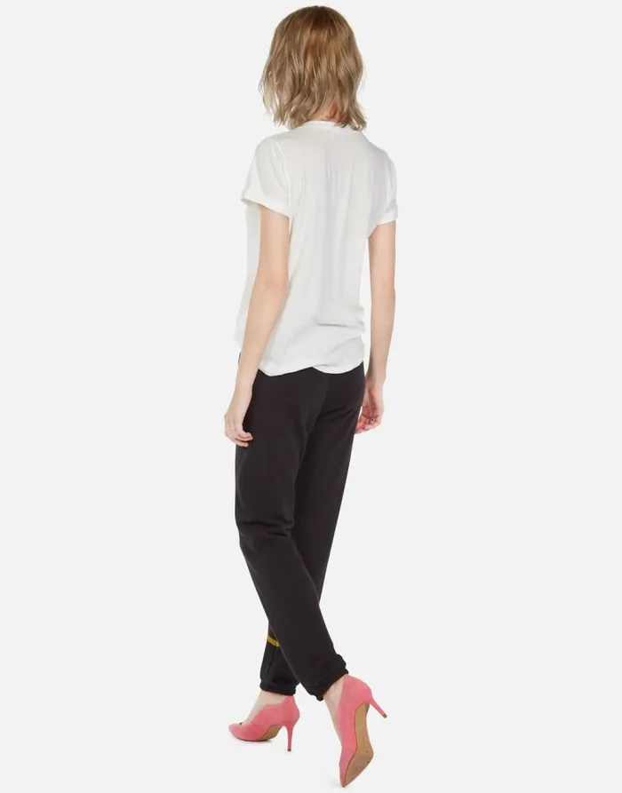 Women039s Brynn Dripping Star Onyx Lauren Moshi Long Sweatpants