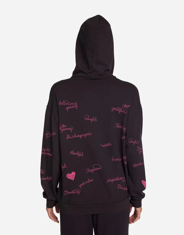 Women039s Harmony X Happy Thoughts Onyx Lauren Moshi Hoodies