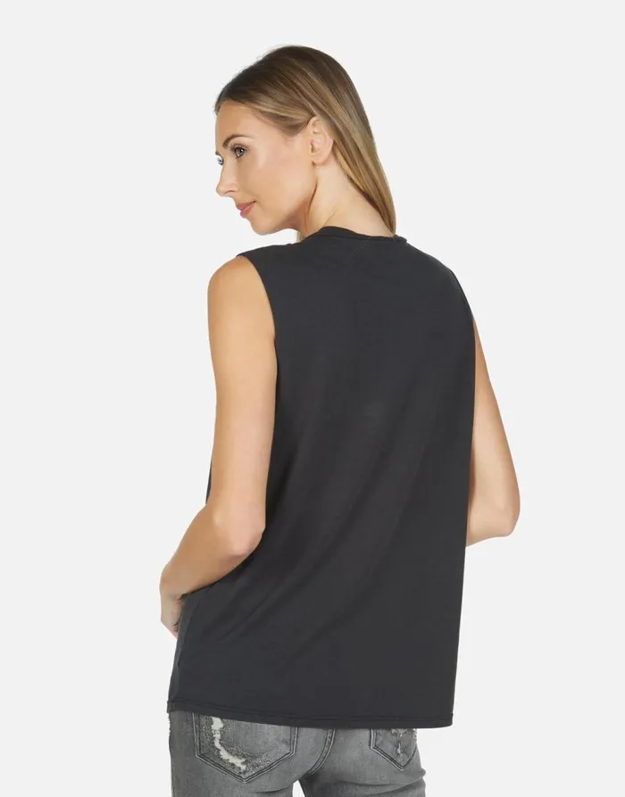 Women039s Kel Led Zeppelin Onyx Lauren Moshi Tanks