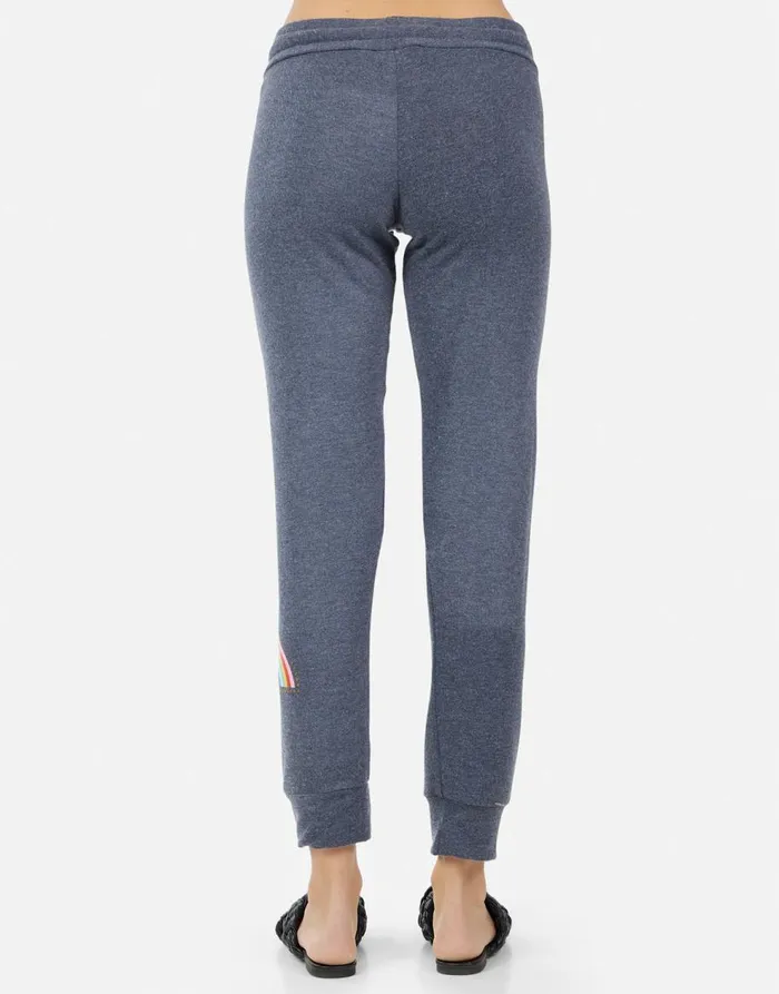 Women039s Kizzy Studded Stripe Peace Navy Lauren Moshi Long Sweatpants