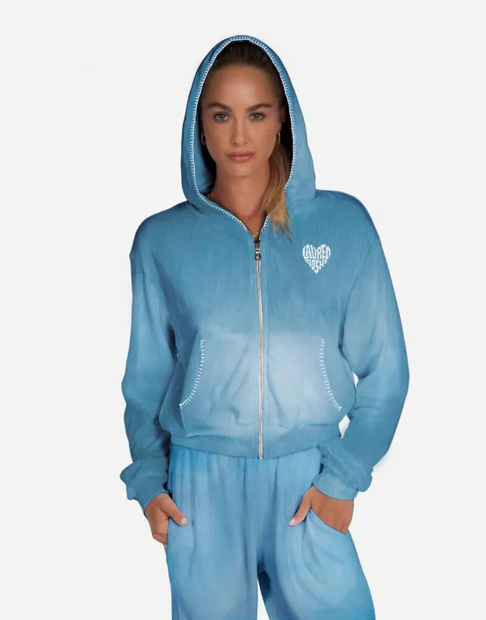 Women039s Lachelle Diamond Evil Eye Faded Blue Marine Lauren Moshi Long Sleeve Women039s Lachelle Diamond Evil Eye Faded Blue Marine Lauren Moshi Long Sleeve