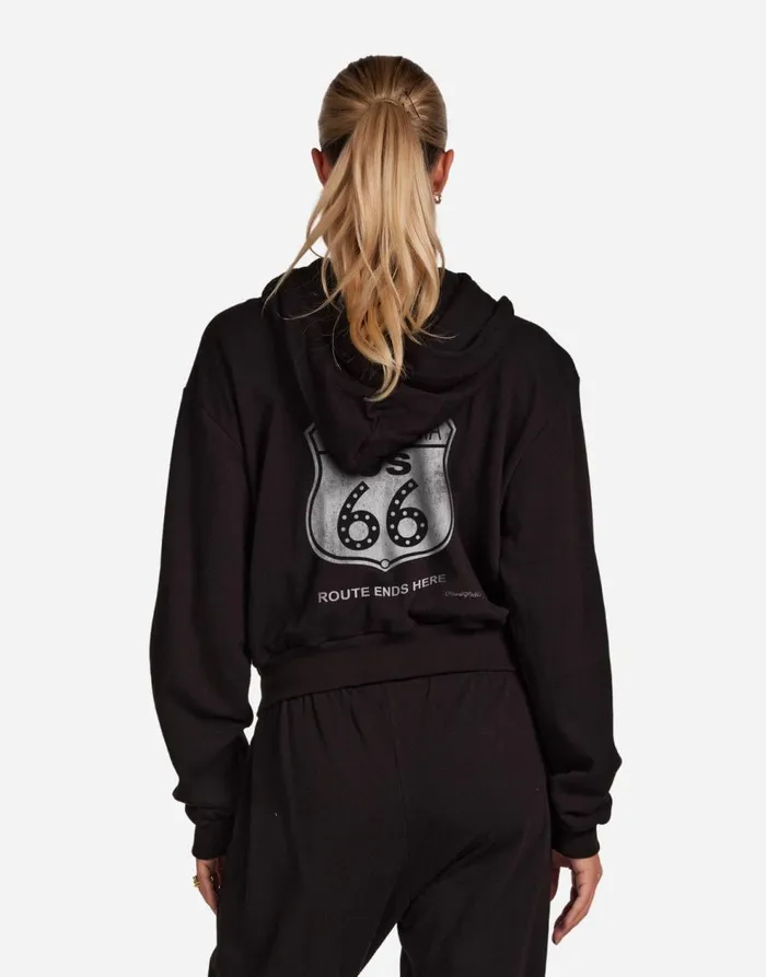 Women039s Lachelle Mels Route 66 Black Lauren Moshi Hoodies