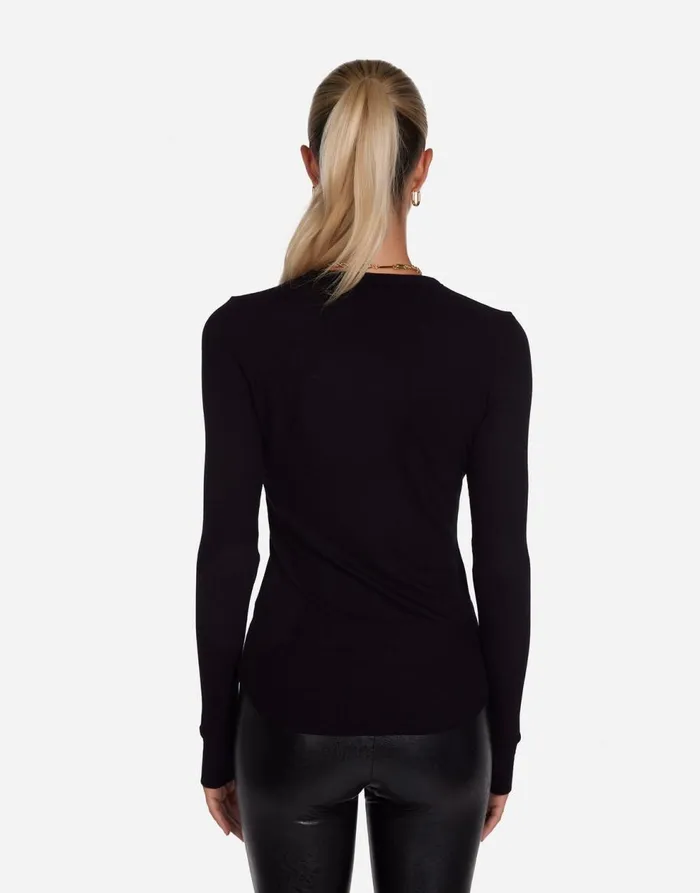 Women039s McKinley Rock U0026 Roll Black Lauren Moshi Long Sleeve