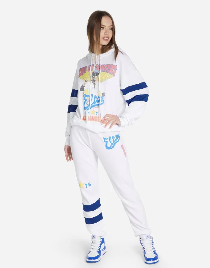 Women039s Nadine Elton John Dodgers Whiteelectric Blue Lauren Moshi Hoodies