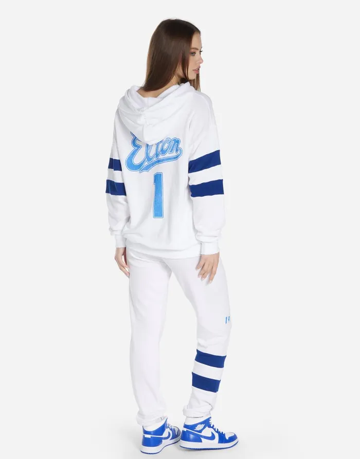 Women039s Nadine Elton John Dodgers Whiteelectric Blue Lauren Moshi Hoodies