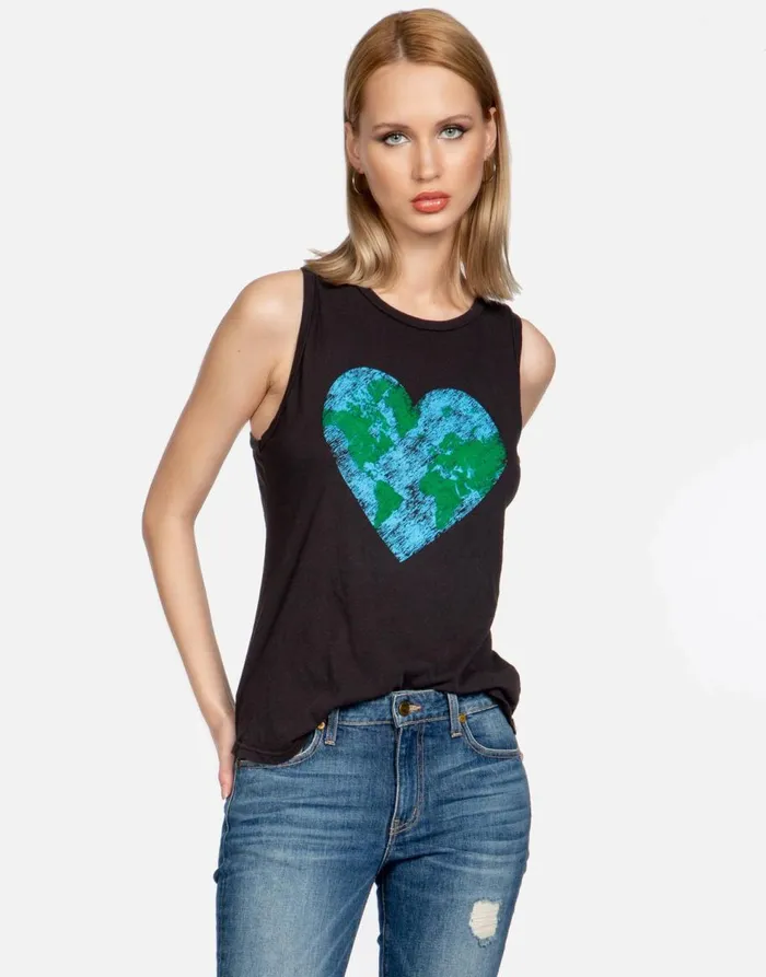 Women039s Peyton X World Love Onyx Lauren Moshi Tanks