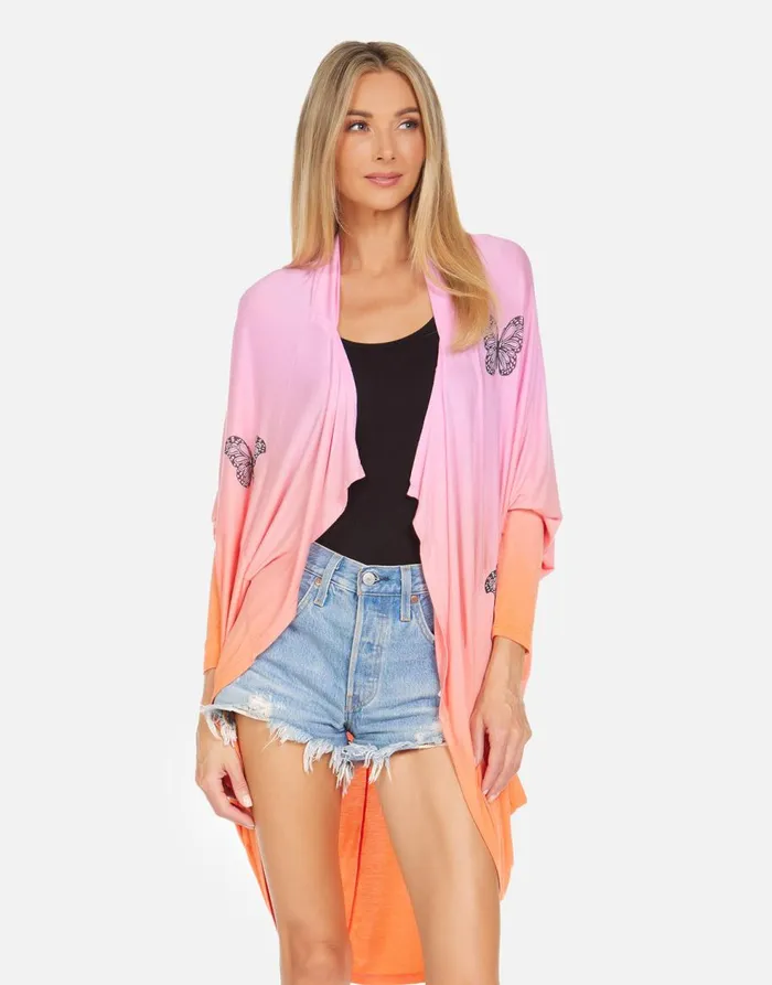 Women039s Ramona Butterfly Hamsa Tropical Sunset Lauren Moshi Sweaters and Knits Women039s Ramona Butterfly Hamsa Tropical Sunset Lauren Moshi Sweaters and Knits