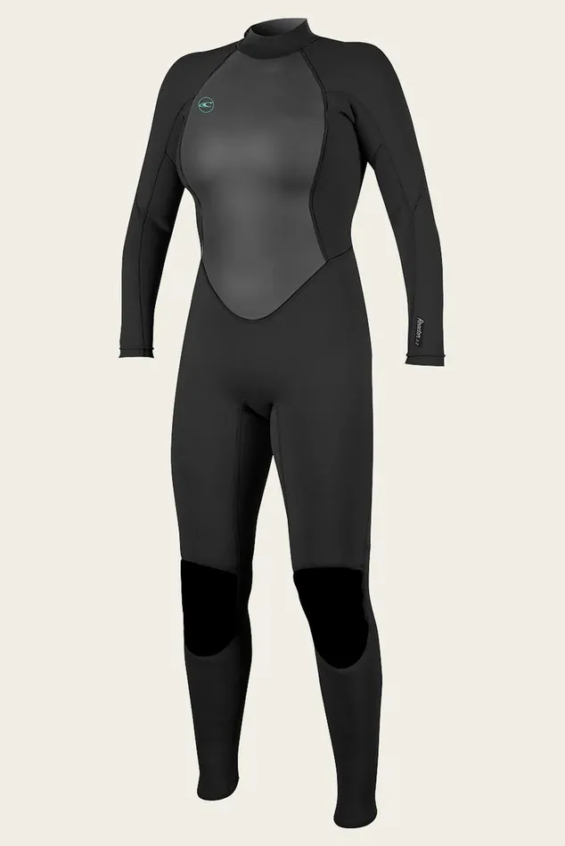WOMEN039S REACTOR2 32MM BACK ZIP FULL WETSUIT Blkblk Women O039NEILL Women039S Wetsuits