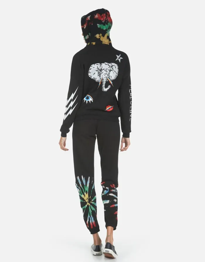 Women039s Sonoma Elephant Bolt Elements Blackprimary Splash Lauren Moshi Hoodies