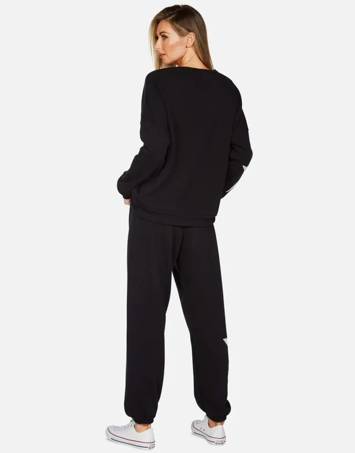 Women039s Tanzy Love Boxing Black Lauren Moshi Long Sweatpants