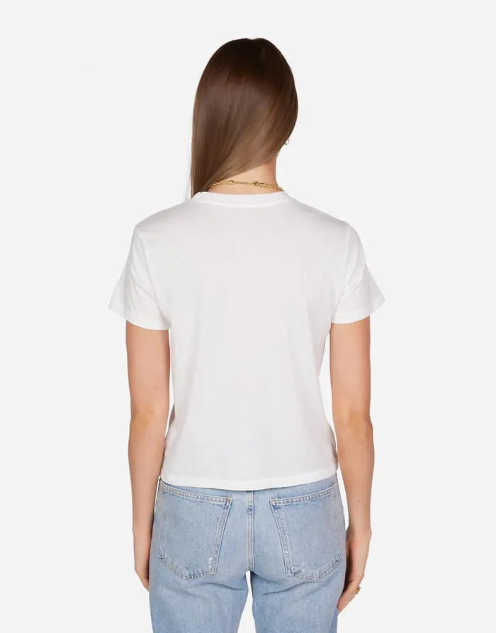Women039s Ursula Rainbow Mushrooms Milk Lauren Moshi Short Sleeve