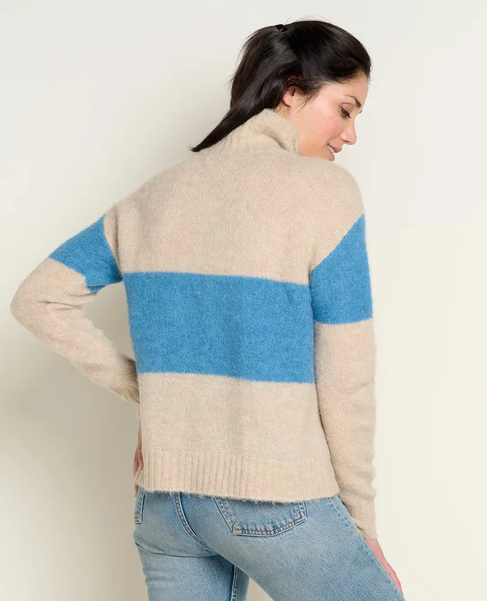 Women8217s Toddy TNeck Sweater Glacier Sweaters ToadandCo