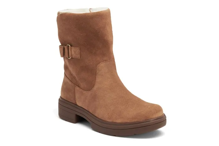 Women ABEO Footwear Boots Vista Mid Boot Dark Tan