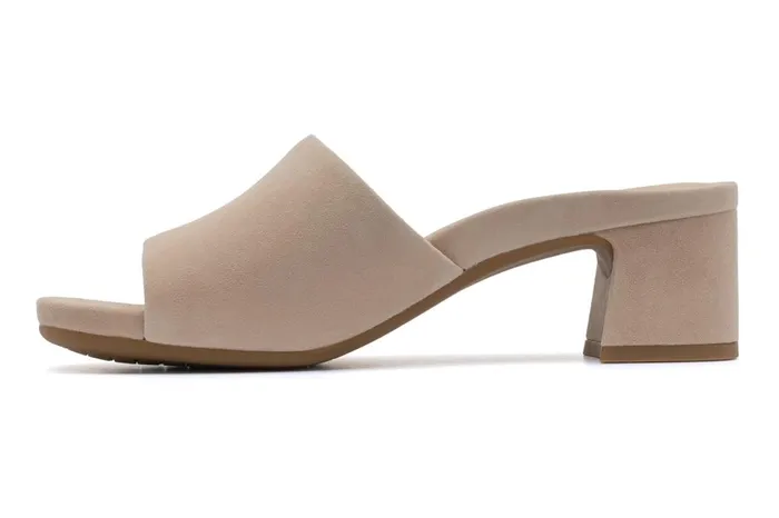 Women ABEO Footwear Dress Avenue Slide Cuban Sand Suede Women ABEO Footwear Dress Avenue Slide Cuban Sand Suede