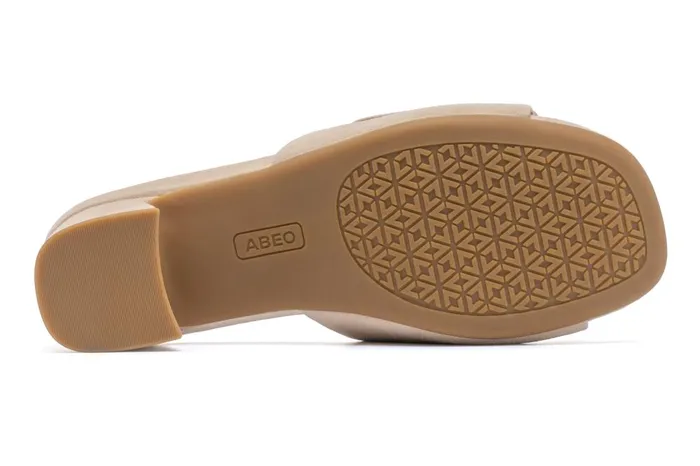 Women ABEO Footwear Dress Avenue Slide Cuban Sand Suede Women ABEO Footwear Dress Avenue Slide Cuban Sand Suede