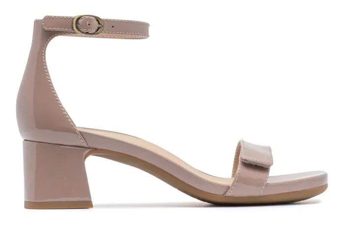 Women ABEO Footwear Dress Avenue Strap Tan Patent Women ABEO Footwear Dress Avenue Strap Tan Patent