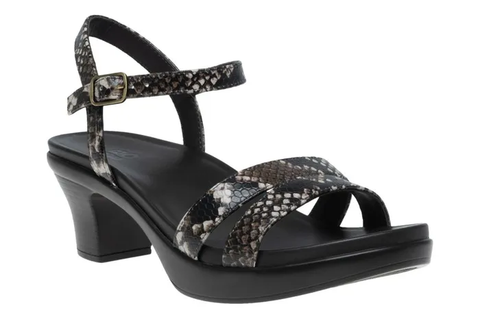 Women ABEO Footwear Dress Faith Natural Snake