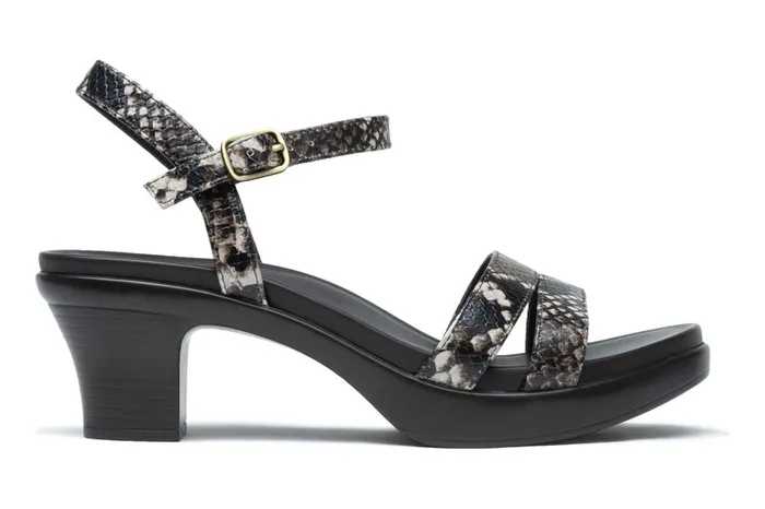 Women ABEO Footwear Dress Faith Natural Snake